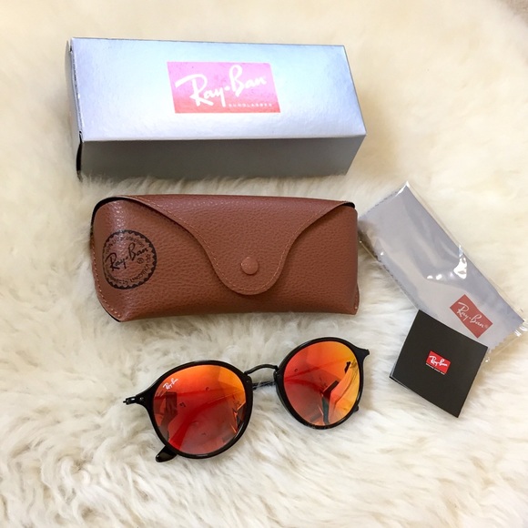 Ray-Ban Other - Ray-Ban Round Icon Mirrored Sunglasses